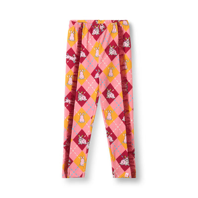 Vilberie leggings til børn med kaniner