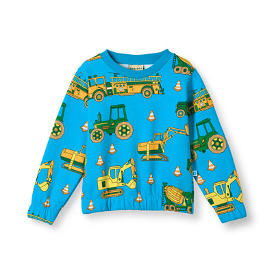 Yapeen sweatshirt med køretøjer
