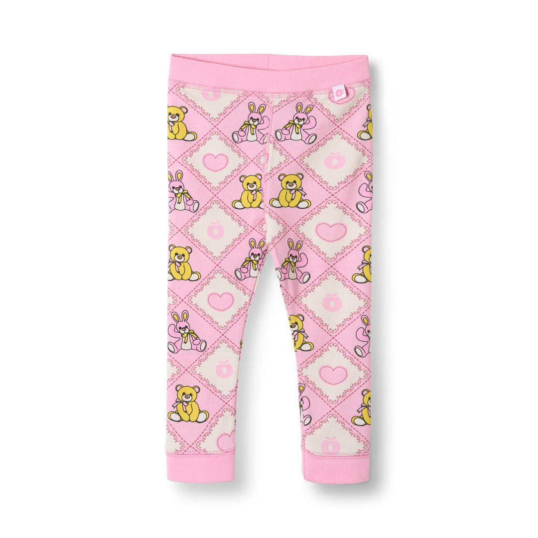 Elstar leggings til baby med bamser
