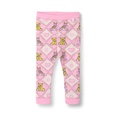 Elstar leggings til baby med bamser