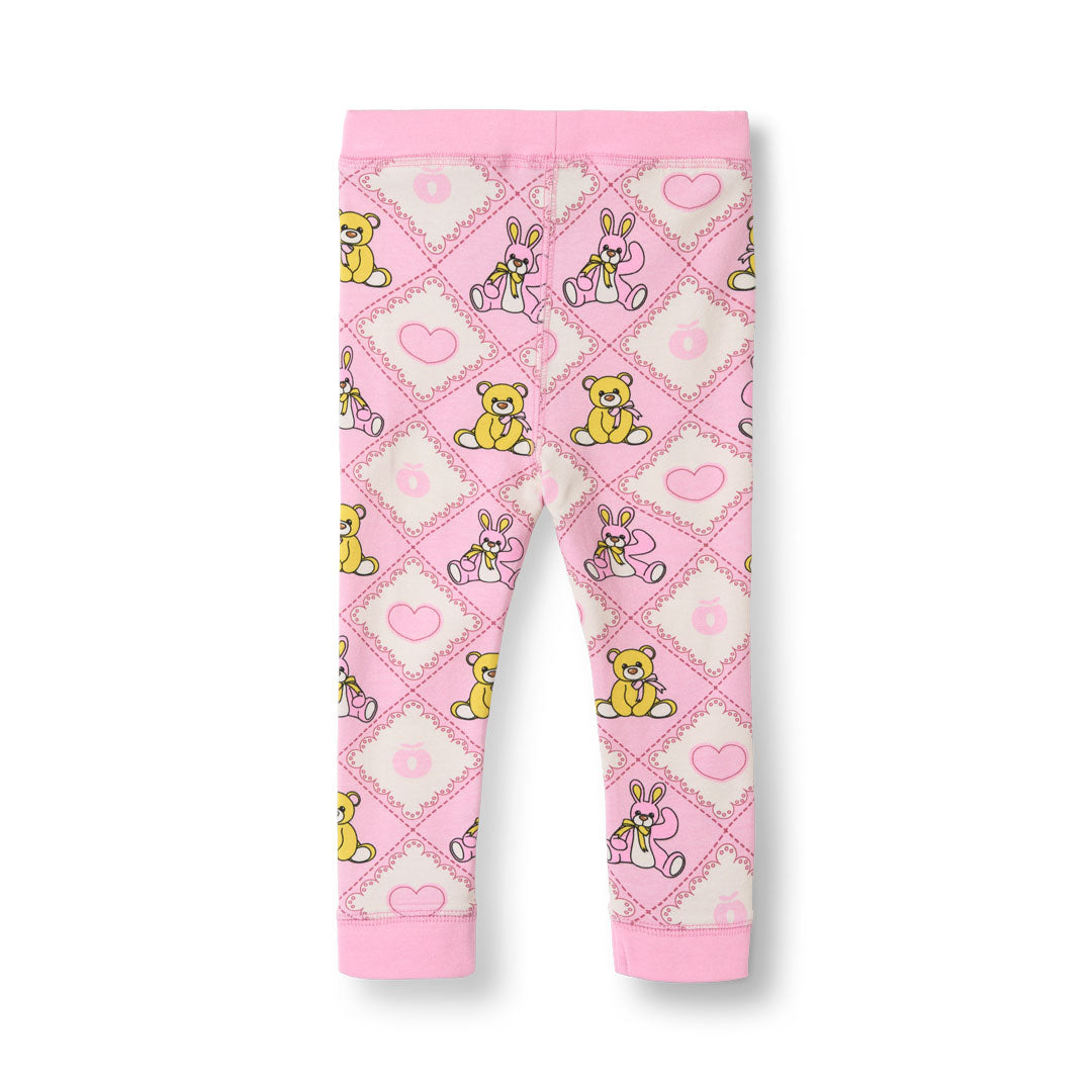 Elstar leggings til baby med bamser