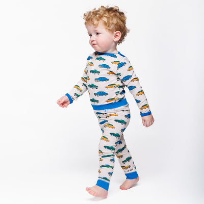 Elstar leggings til baby med biler