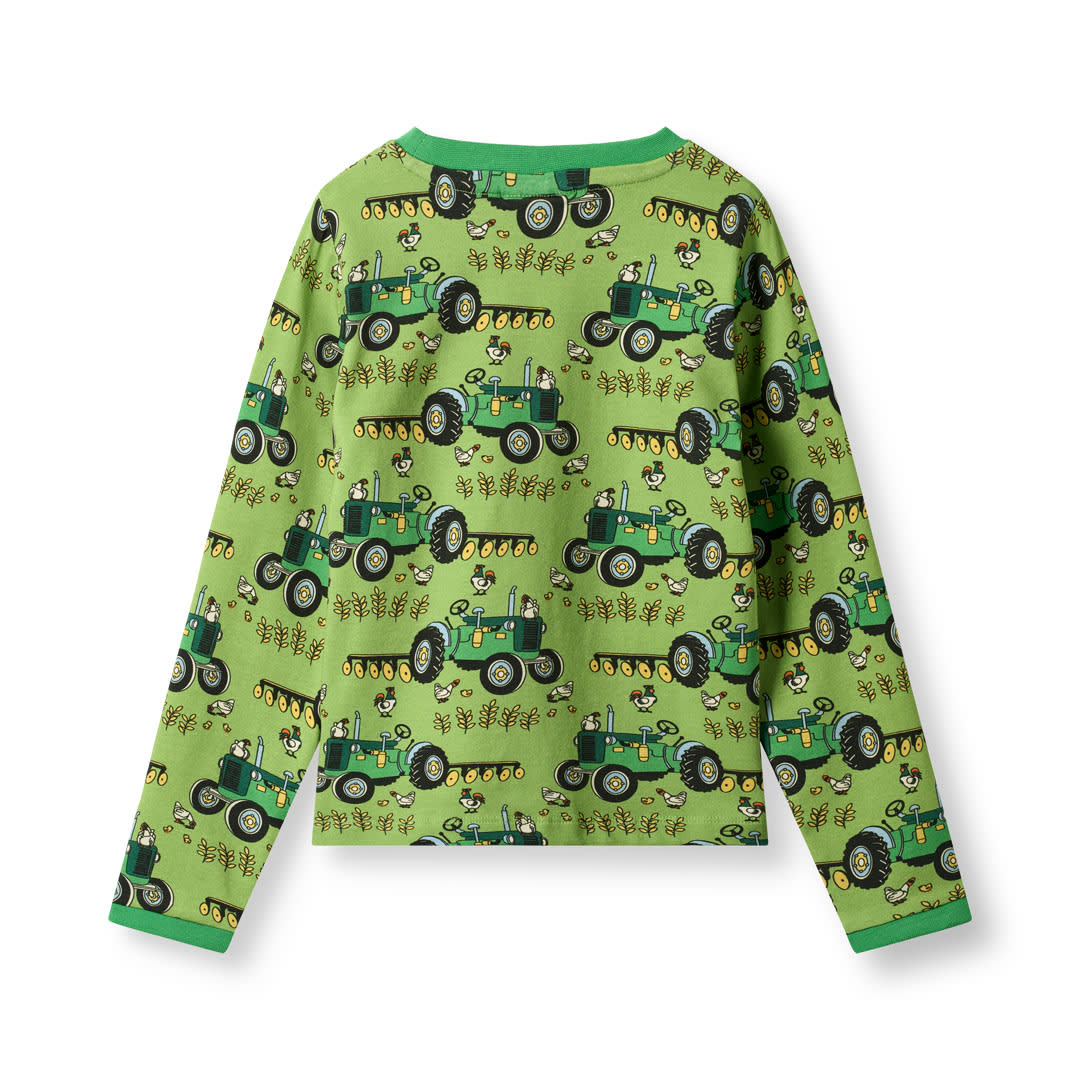 Elstar langærmet bluse med traktor