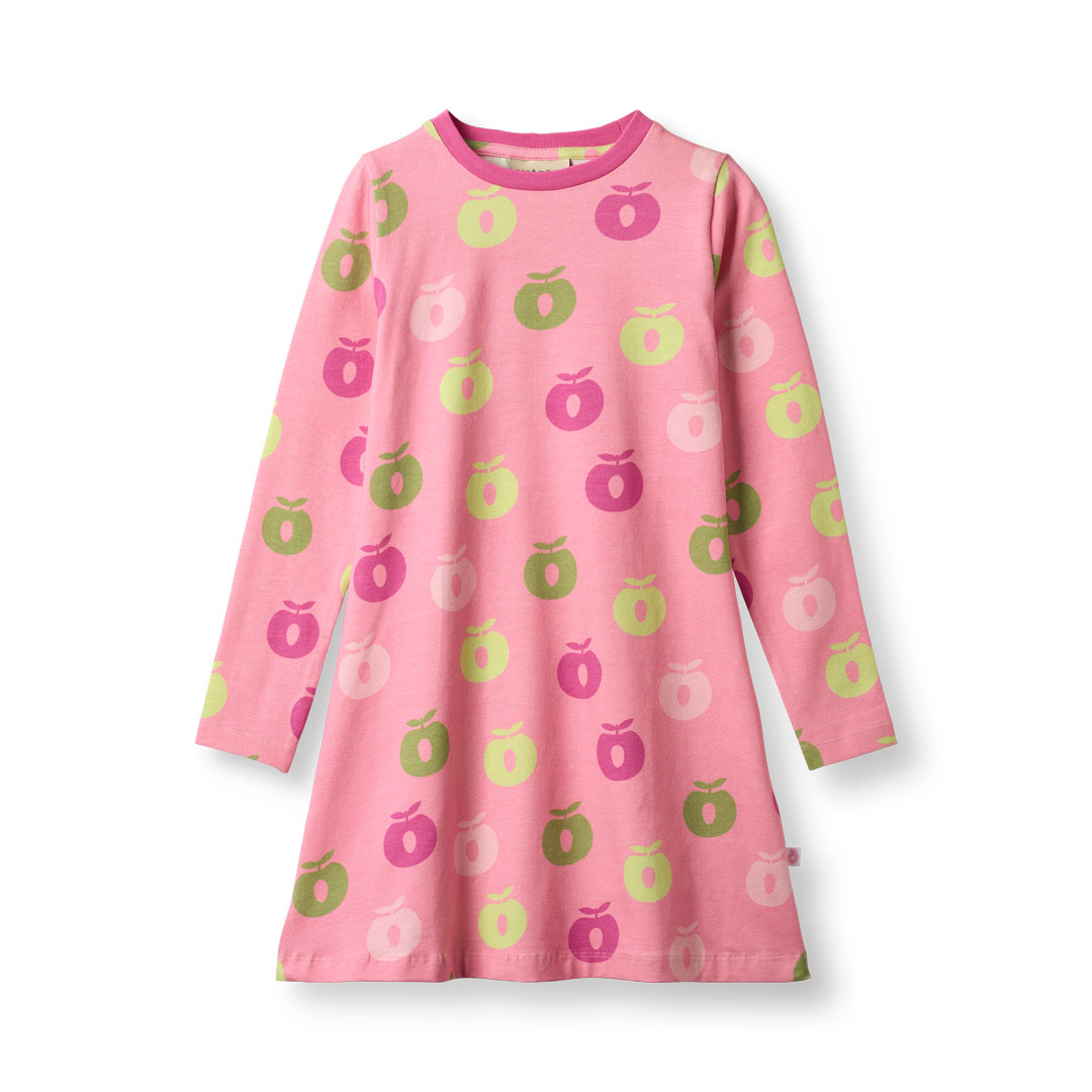 Gala kjole med æbler