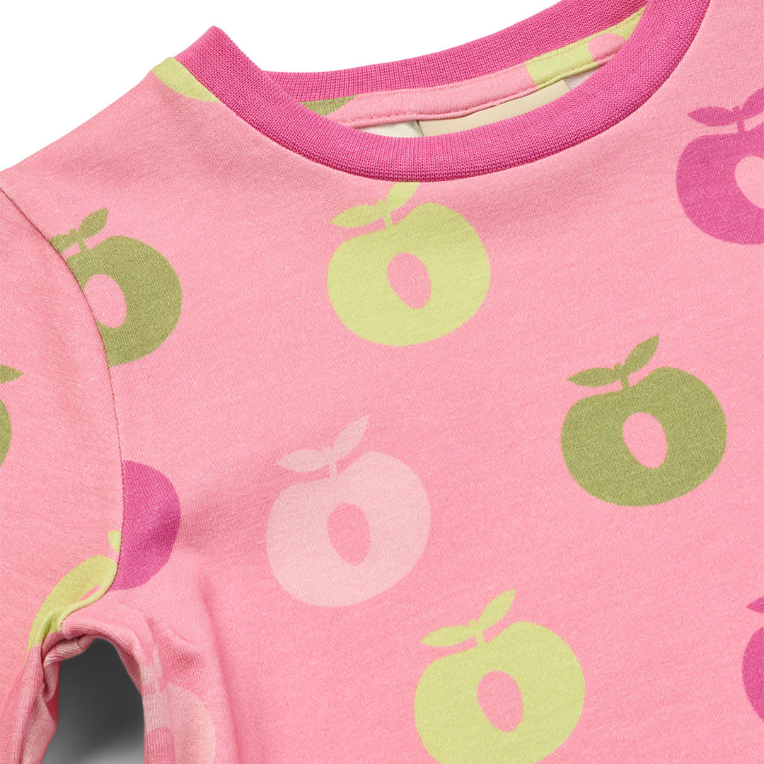 Gala kjole med æbler