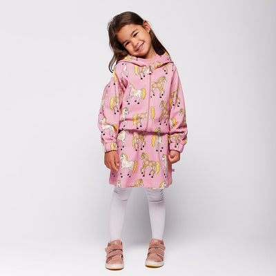 Telstar hættetrøje med heste