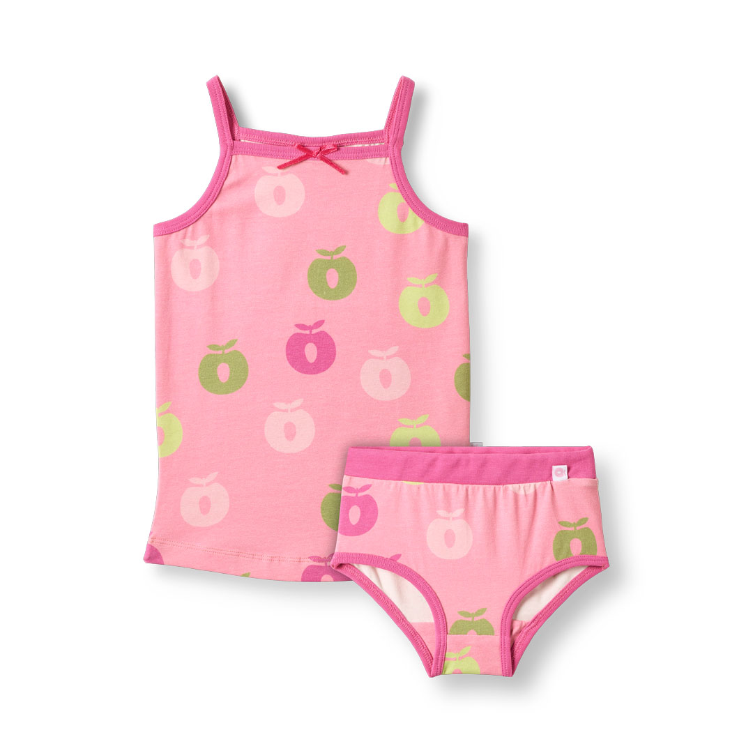 Elstar undertøjssæt med æbler