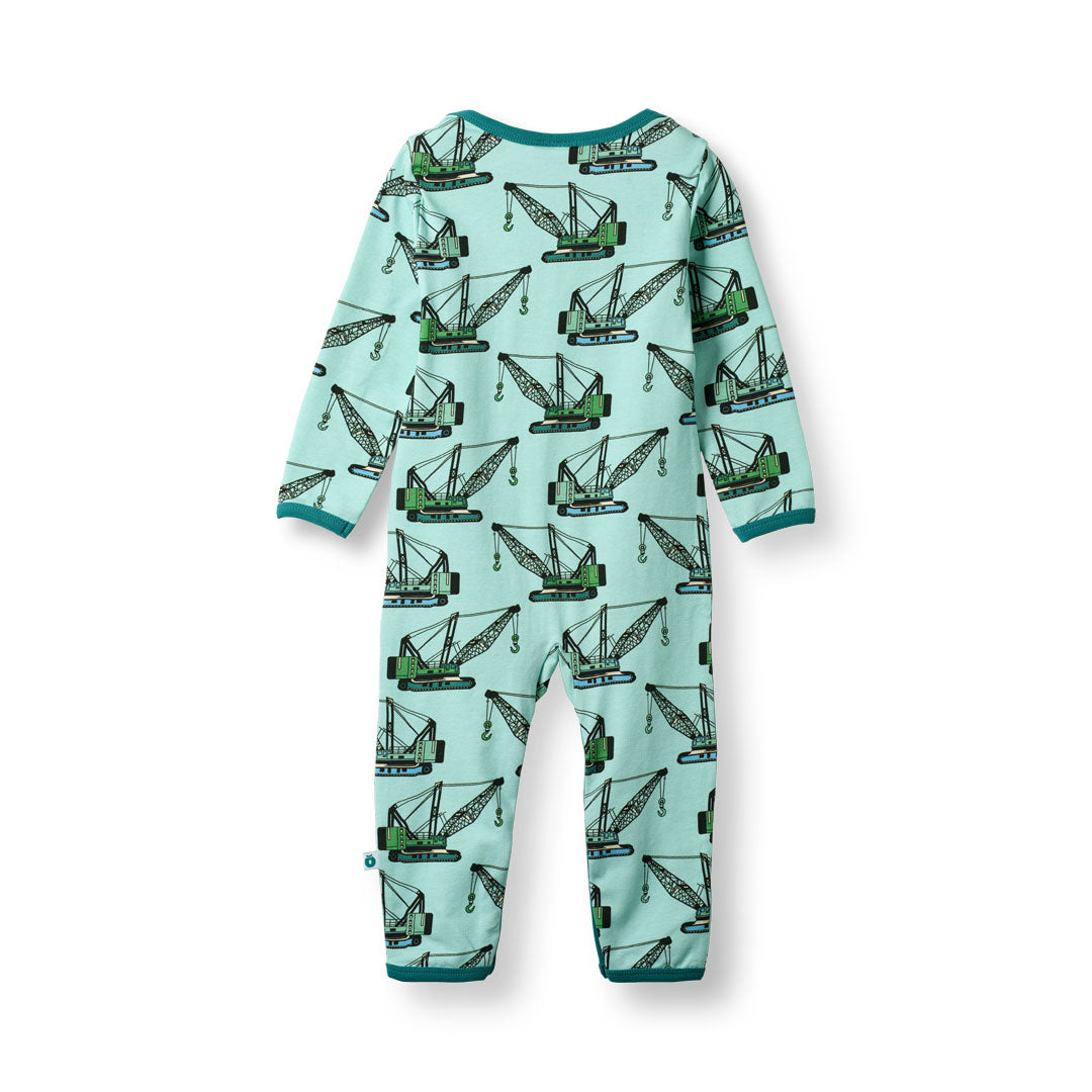 Ulm langærmet heldragt med kran maskiner