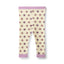 Elstar leggings til baby med blomster