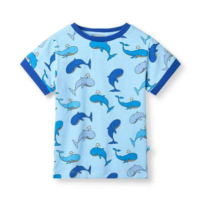 Elstar t-shirt med hvaler