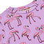 Gala t-shirt med flamingoer