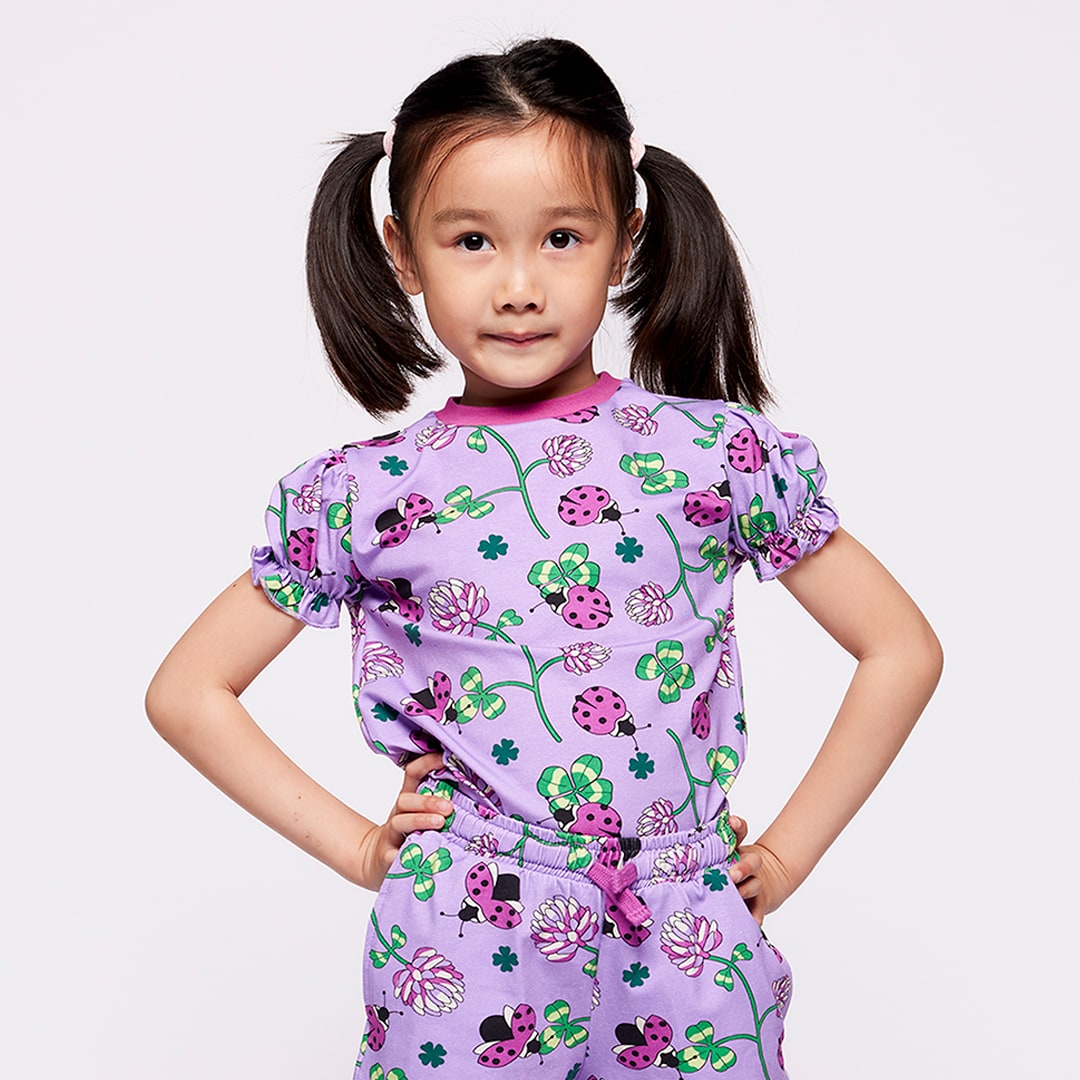 Rubinette t-shirt med mariehøner