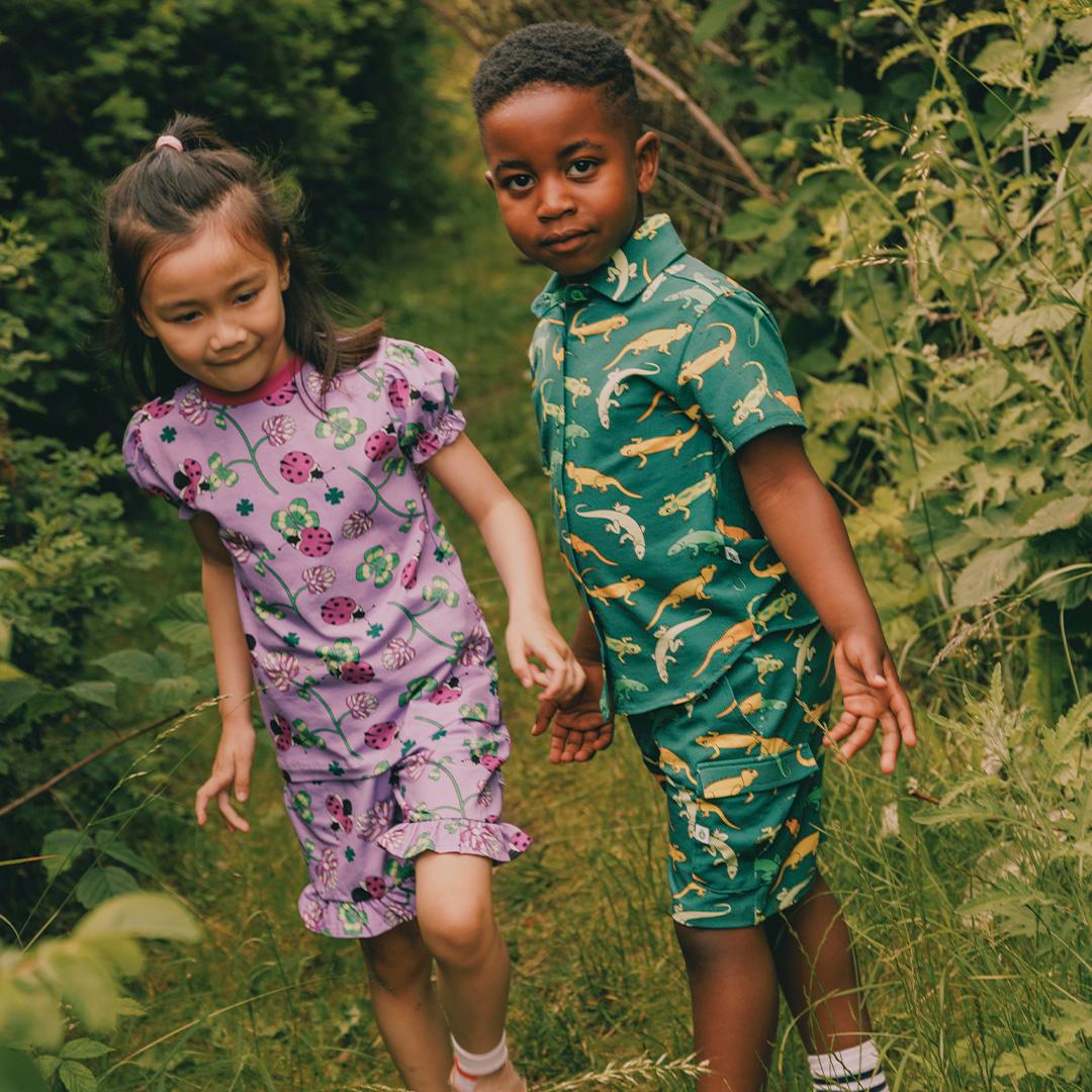 Rubinette t-shirt med mariehøner