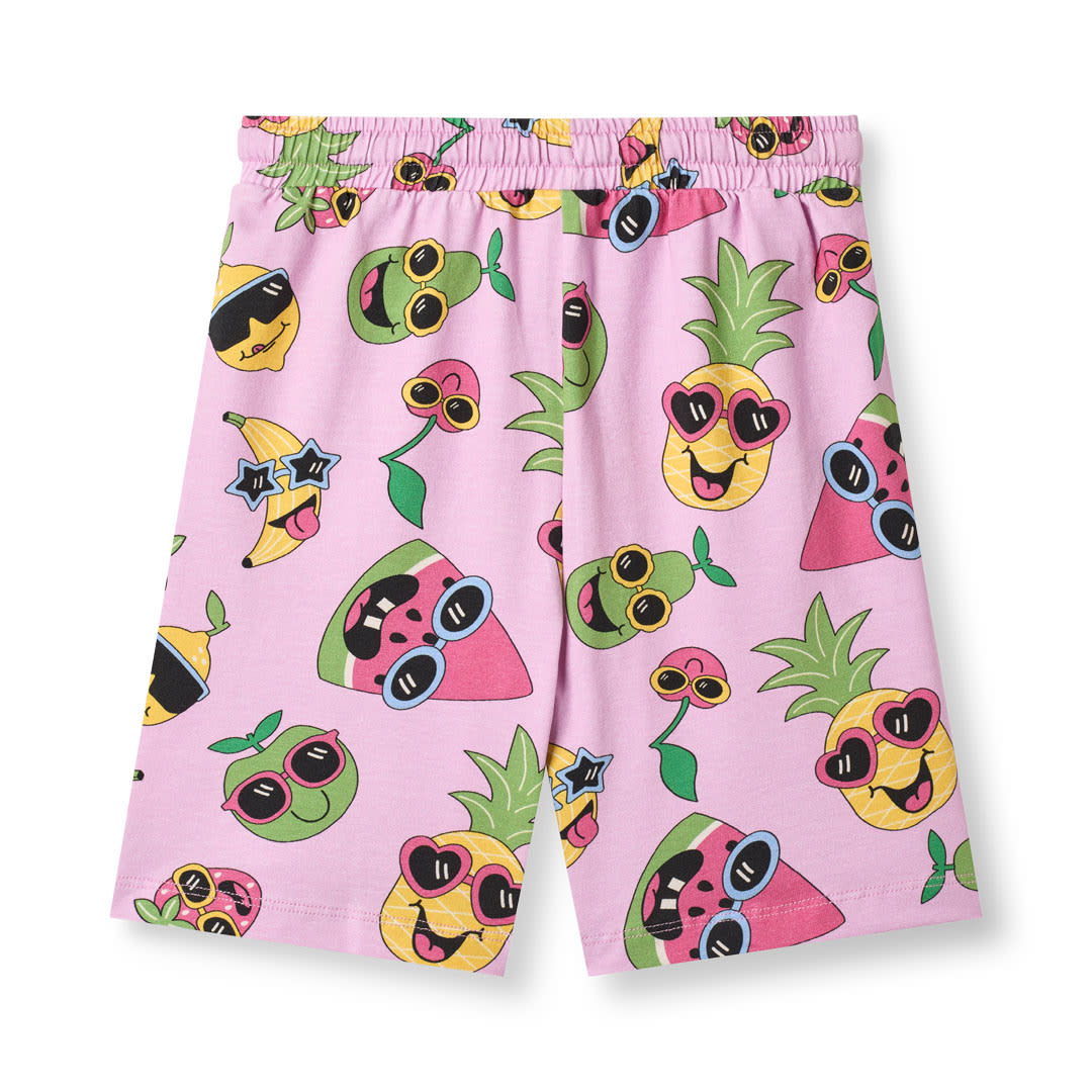 Gala shorts med frugt