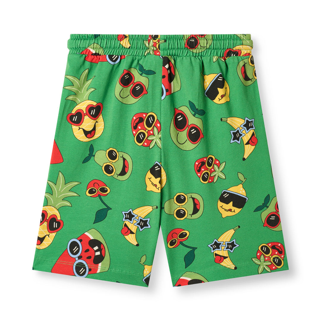 Gala shorts med frugt