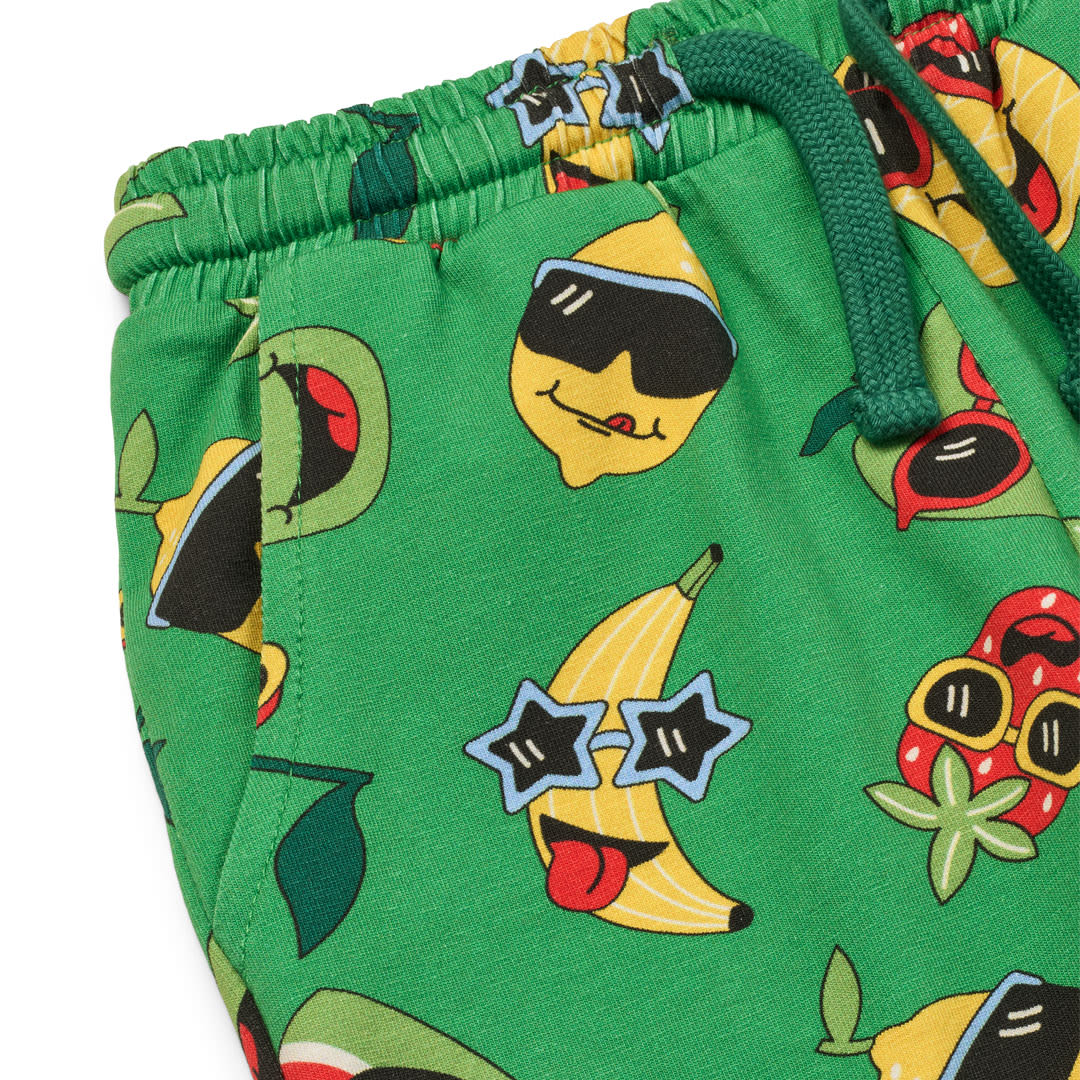 Gala shorts med frugt