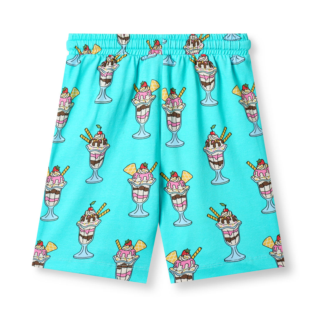 Gala shorts med isdesserter