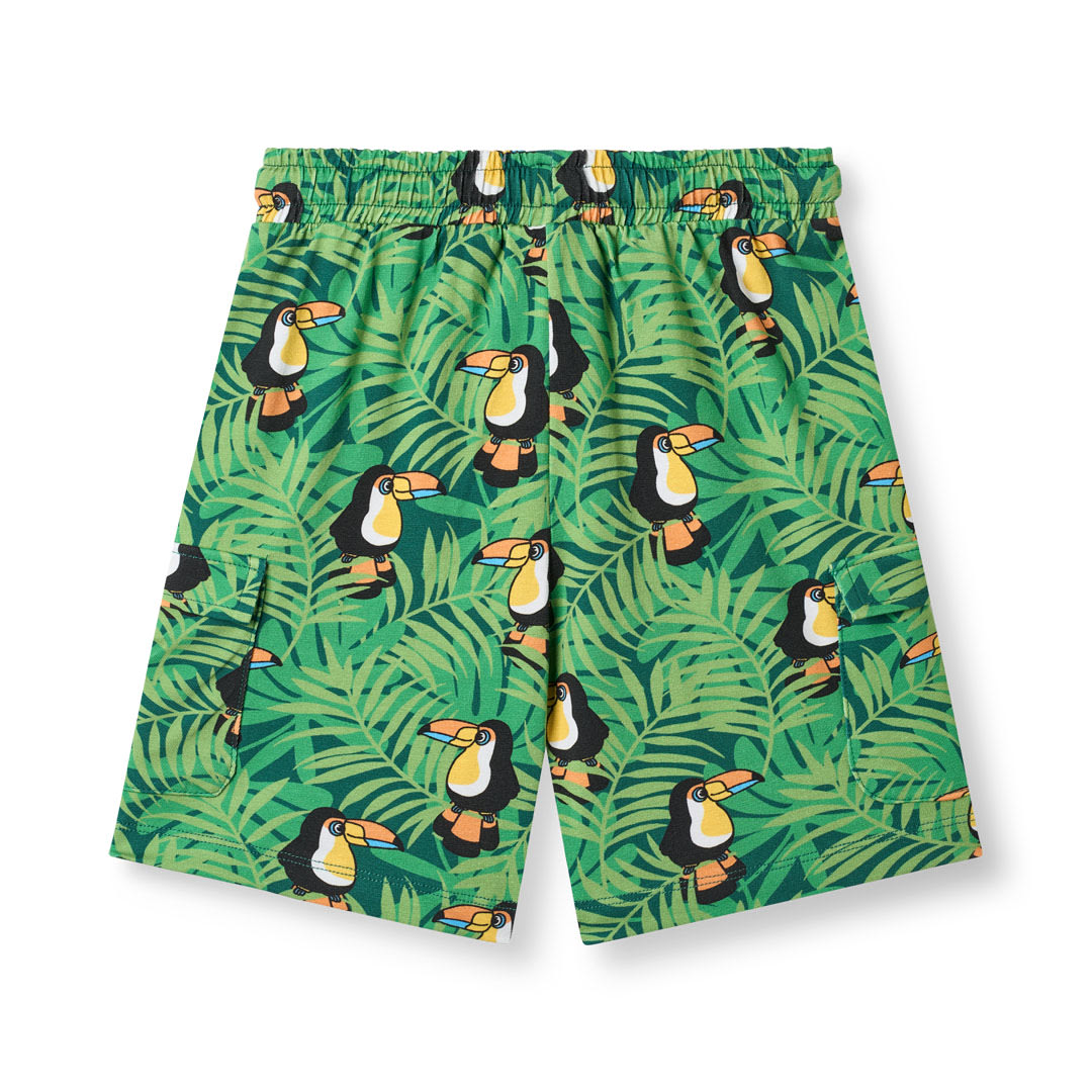 Vogt shorts med tukaner