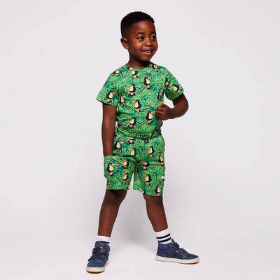 Vogt shorts med tukaner