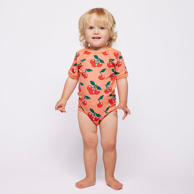 Elstar kortærmet body med kirsebær