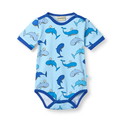 Elstar kortærmet body med hvaler