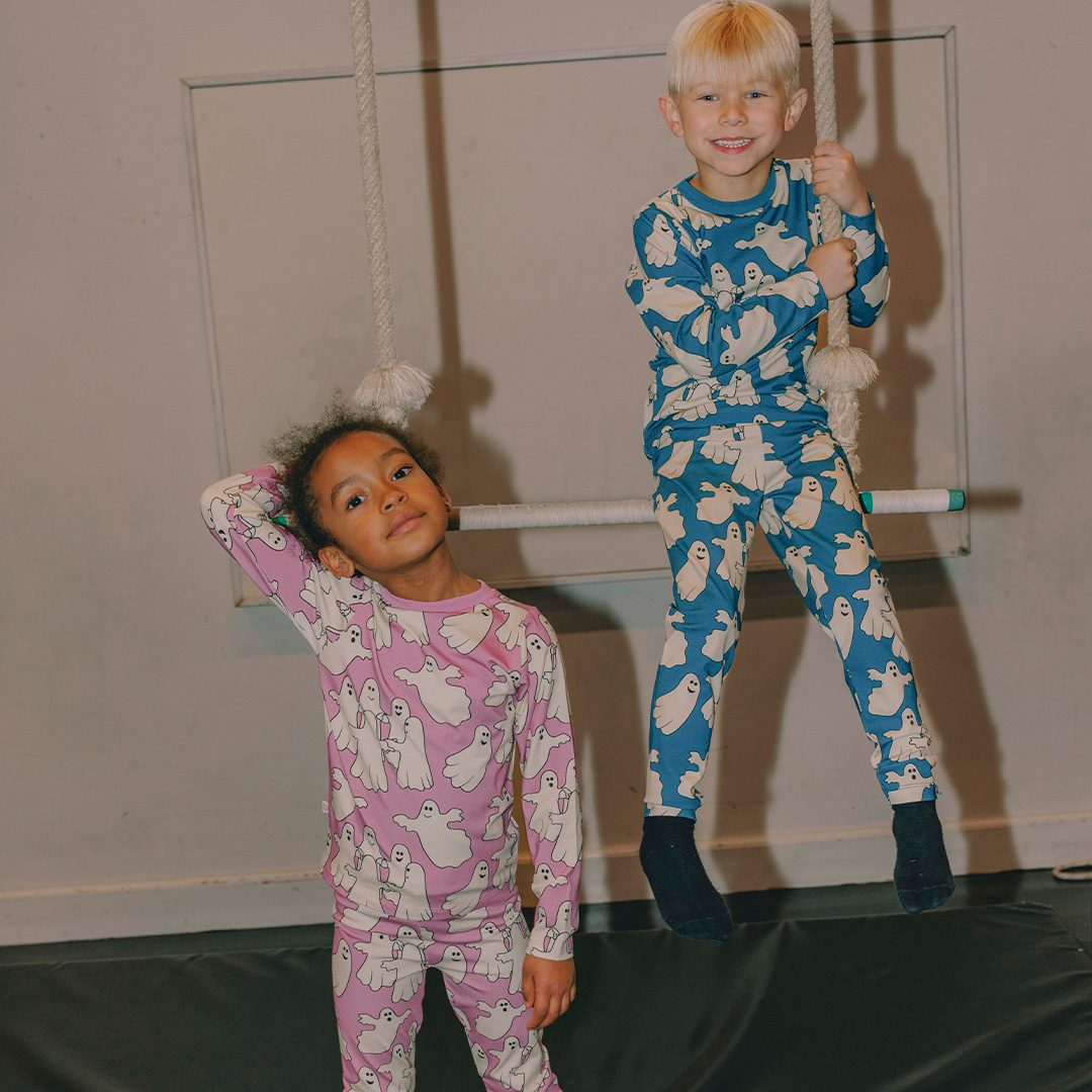 Gala leggings med dansende spøgelser