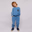 Yapeen velour sweatshirt med æble
