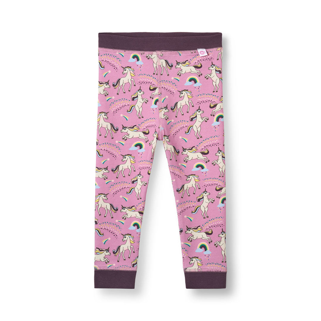 Elstar leggings til baby med enhjørninger