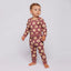 Elstar leggings til baby med æbler