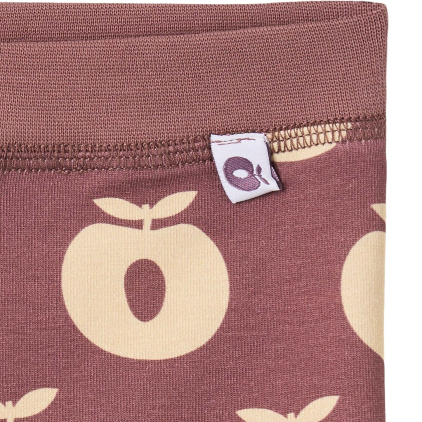 Elstar leggings til baby med æbler