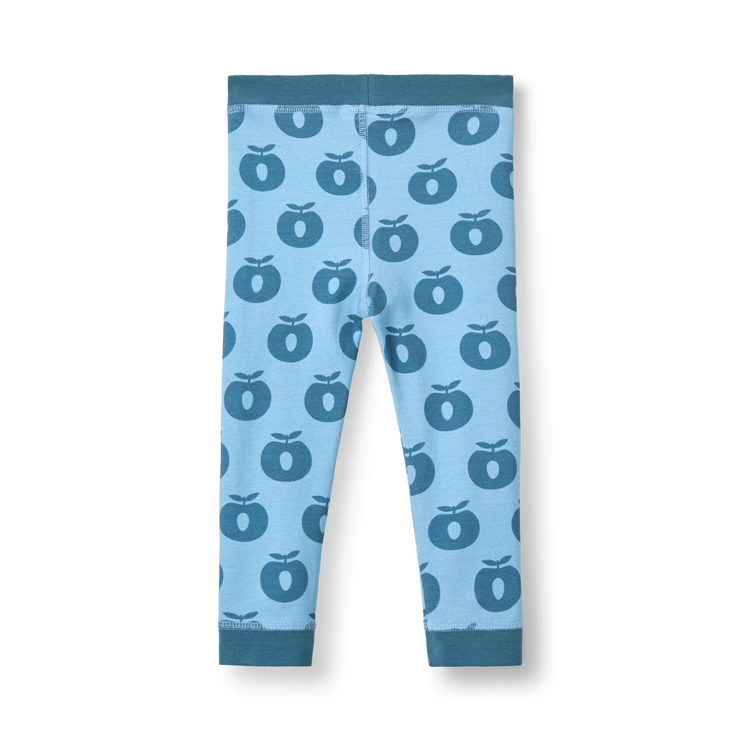 Elstar leggings til baby med æbler
