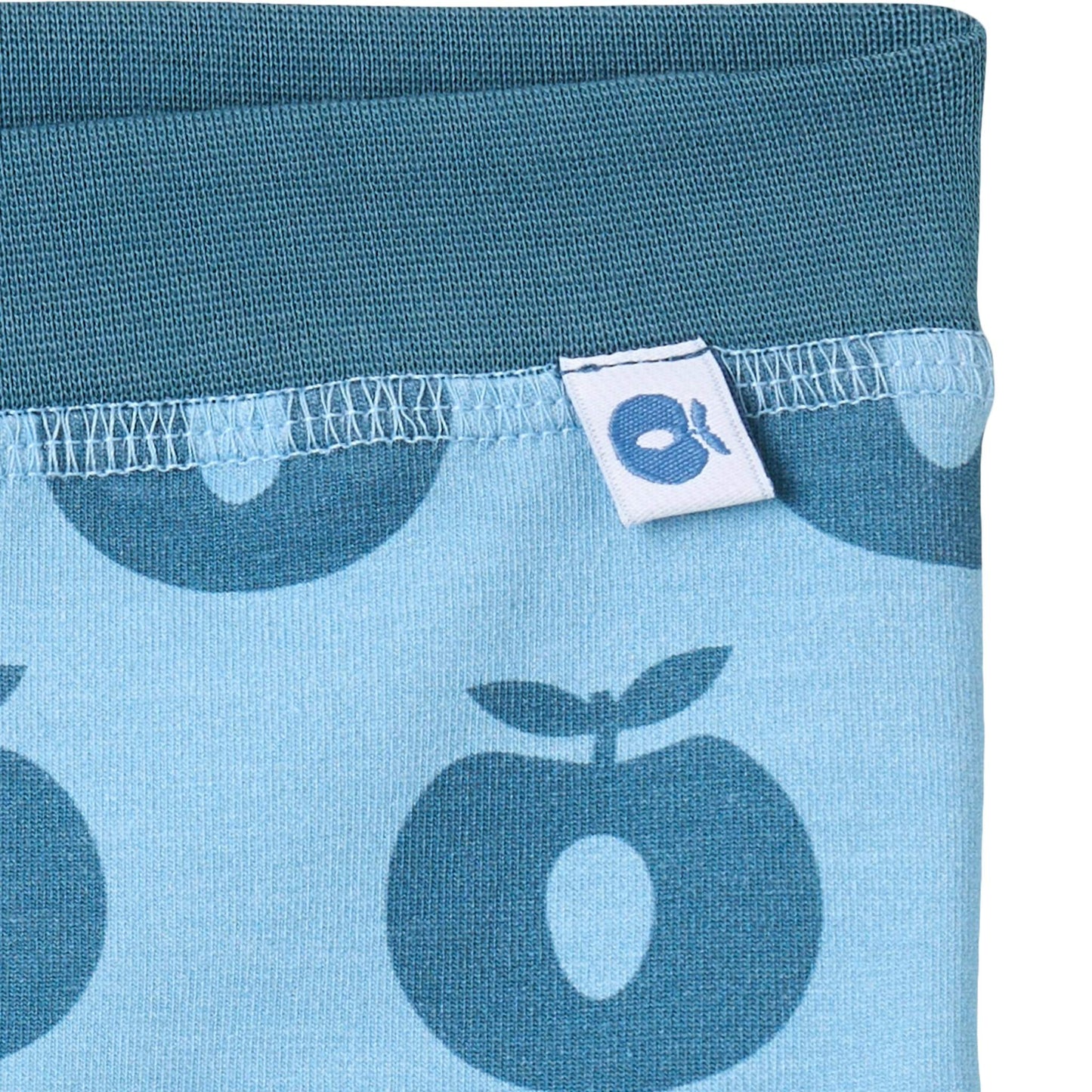 Elstar leggings til baby med æbler