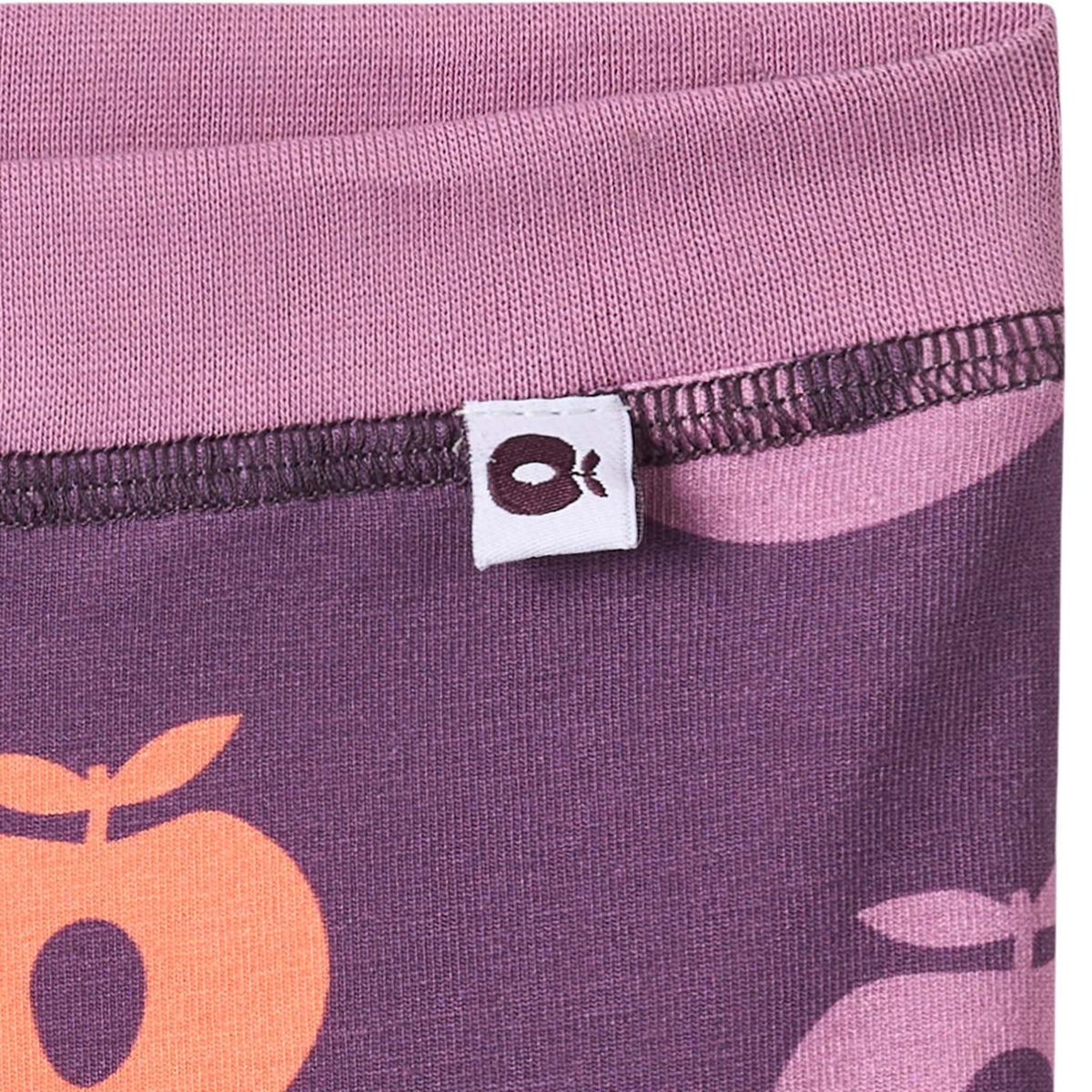 Elstar leggings til baby med æbler
