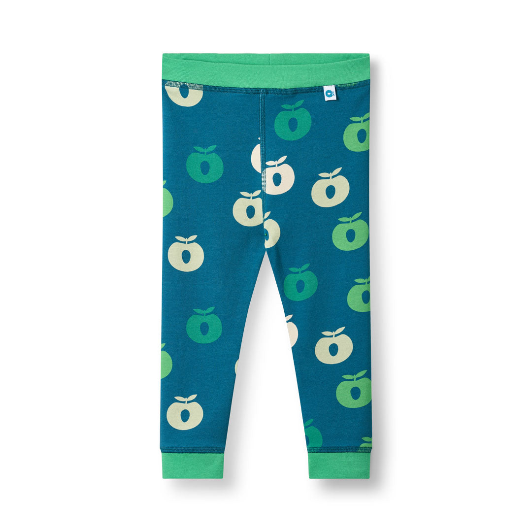 Elstar leggings til baby med æbler