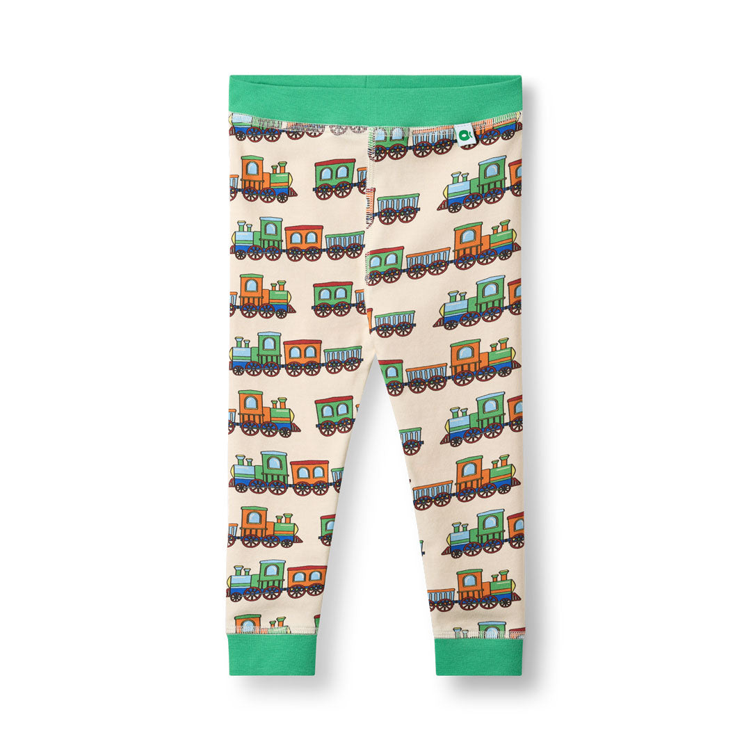Elstar leggings til baby med tog