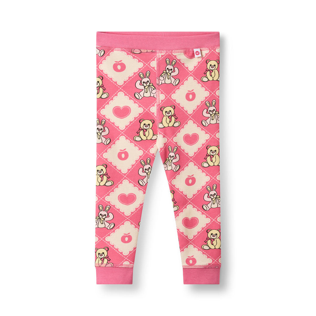 Elstar leggings til baby med bamser