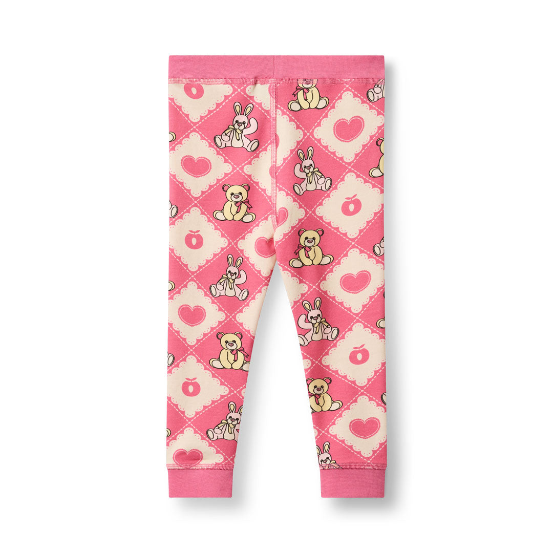 Elstar leggings til baby med bamser