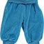 Velour Baby bukser med bred rib