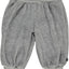 Velour Baby bukser med bred rib