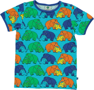 T-shirt med elefant