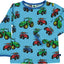 Langærmet bluse med traktor