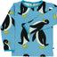T-shirt med pingviner