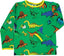 Langærmet t-shirt med dinoer