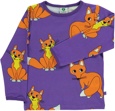 T-shirt med ræv