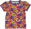 T-shirt med blomster