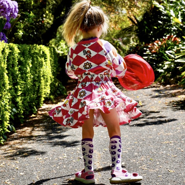 Skirt, Harlequin Butterfly & Bee