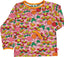 Langærmet t-shirt med blomst