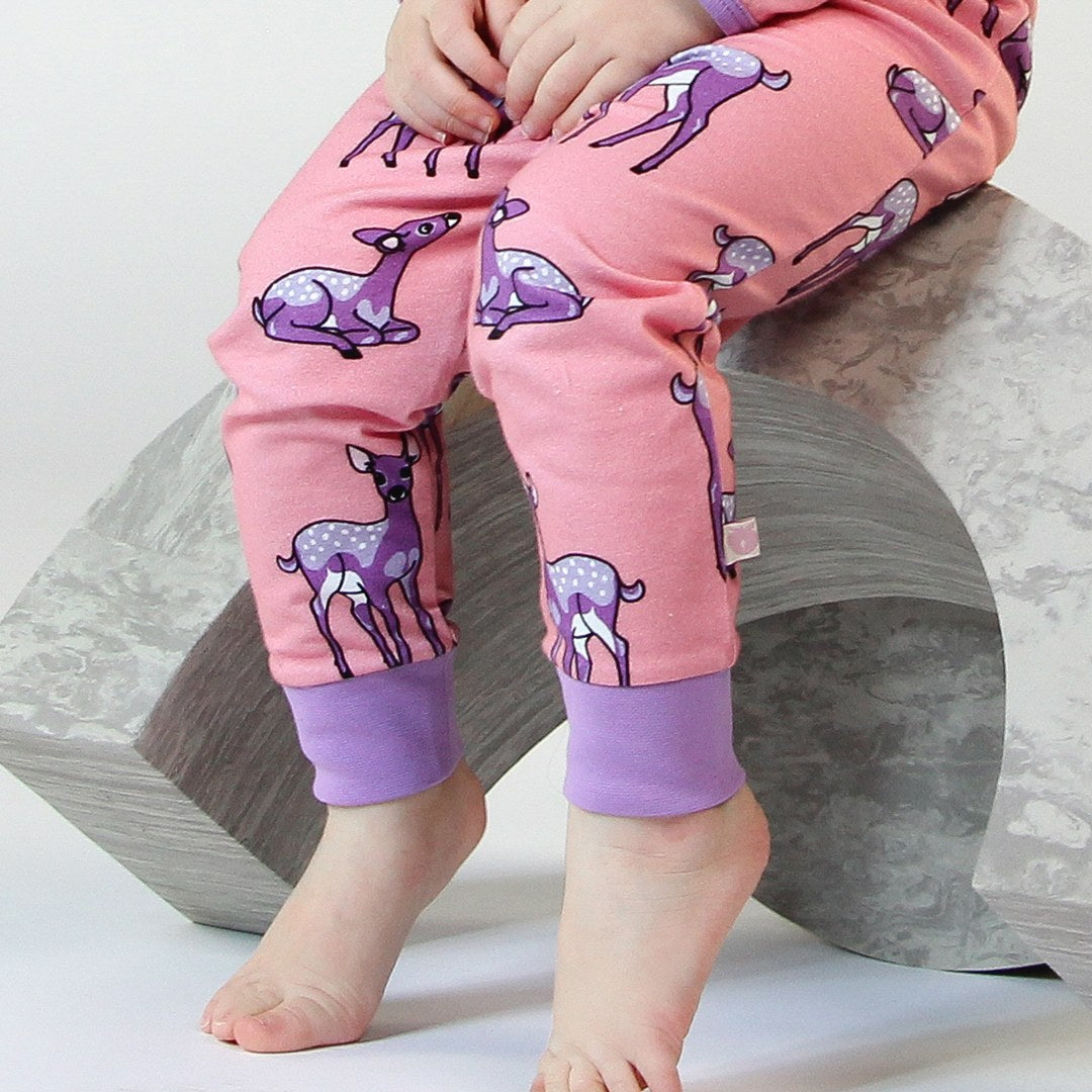 Leggings til baby med hjorte