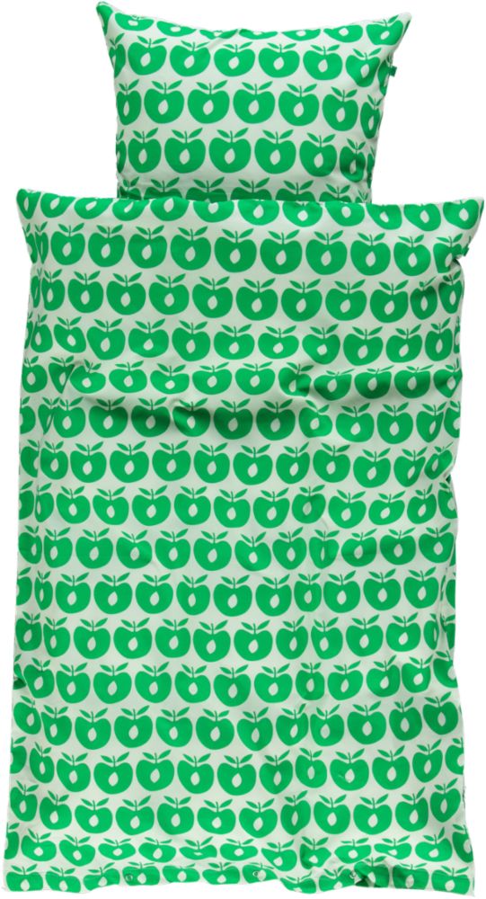 Voksen sengetøj 140x200cm med æbler