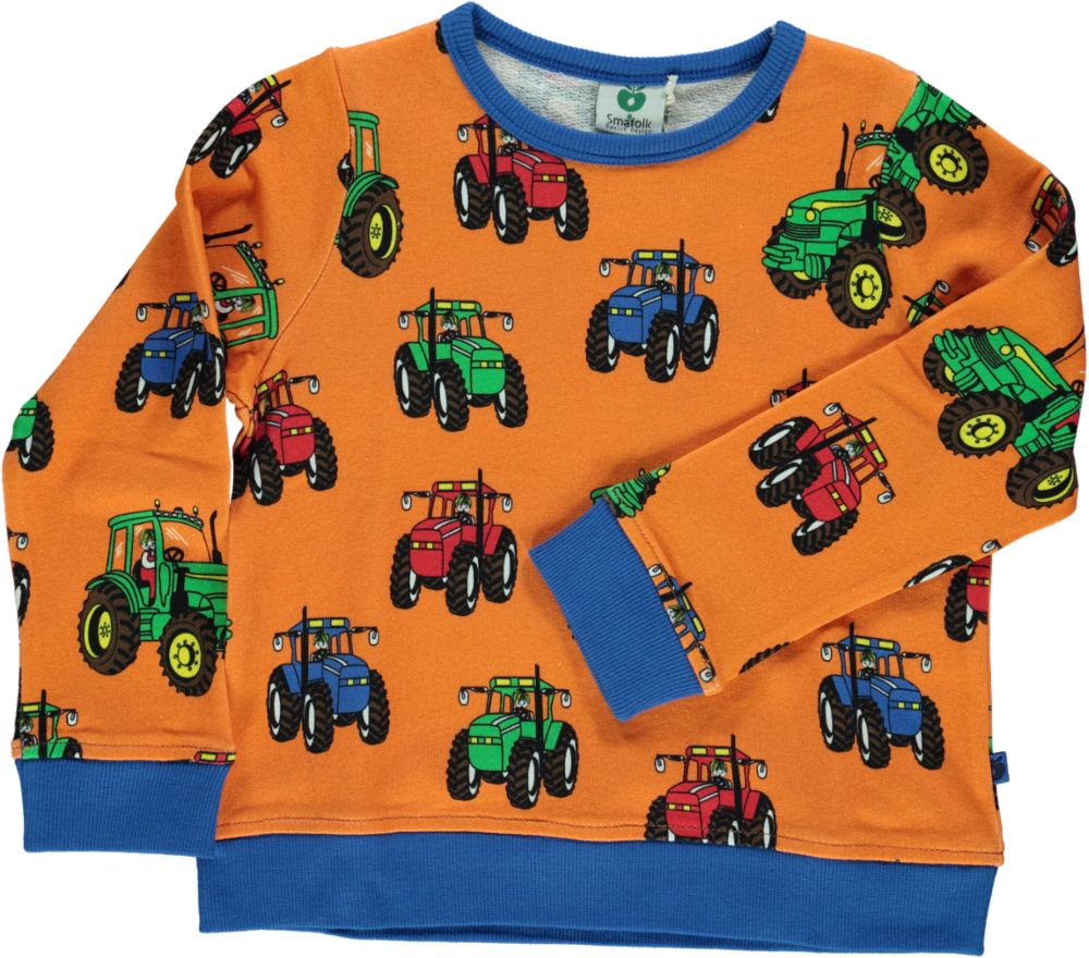 Sweatshirt med Traktor